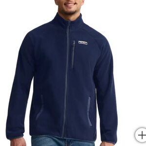 Auclair Men’s Full Zip Jacket - Fleece - Navy